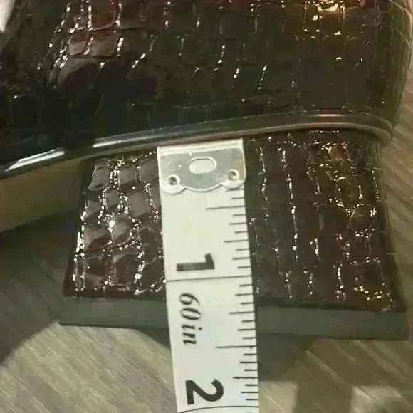 Circus by Sam Edelman gorgeous Daysi, Burgundy Crocpt - Picture 7 of 8